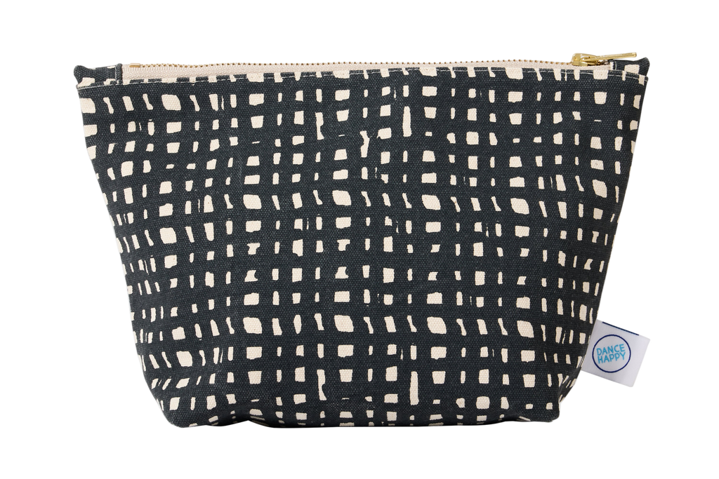 Ivy Cosmetic Bag - Black