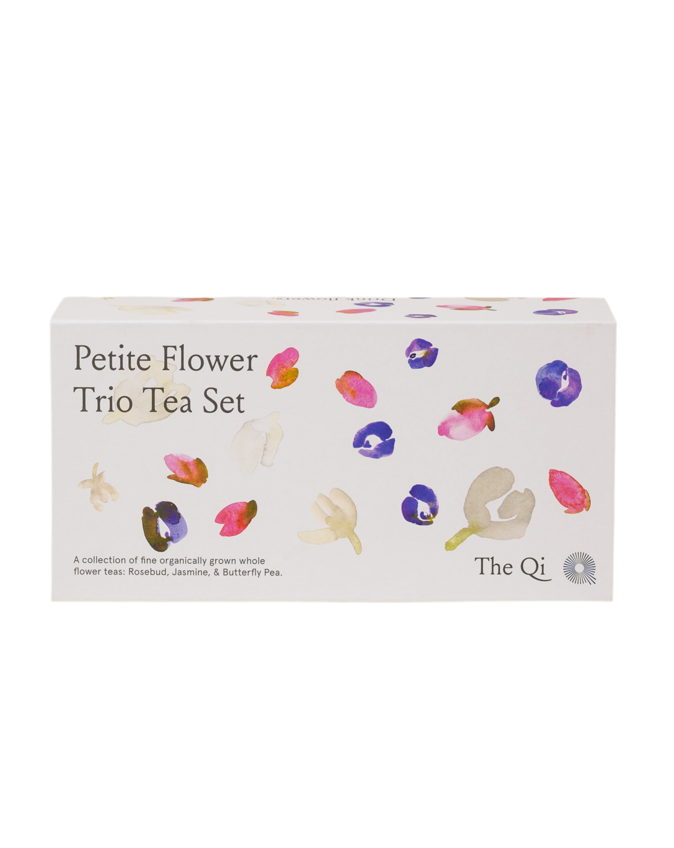 The Qi | Trio Petite Flower Teas Set