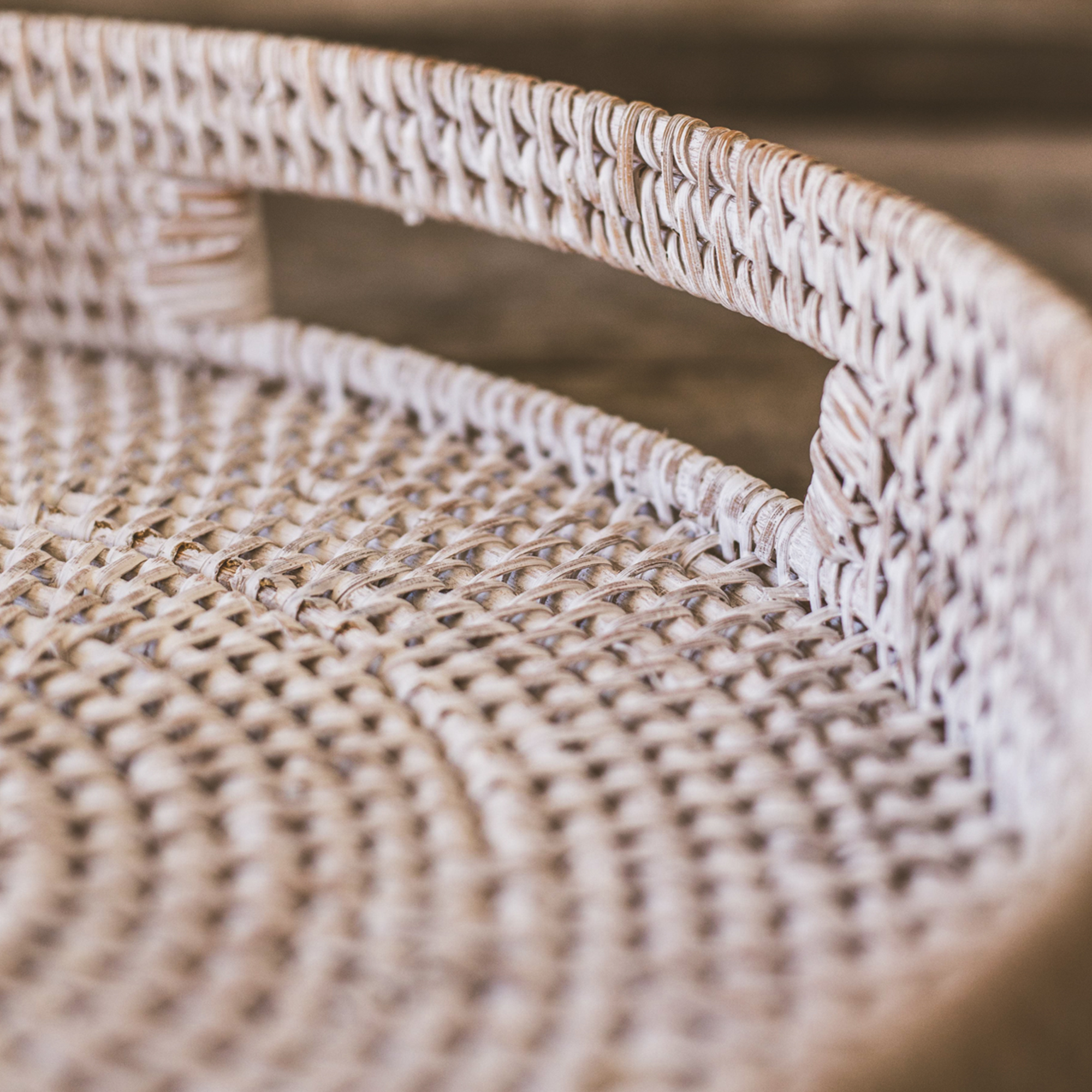 Round Rattan Tray | 2 sizes