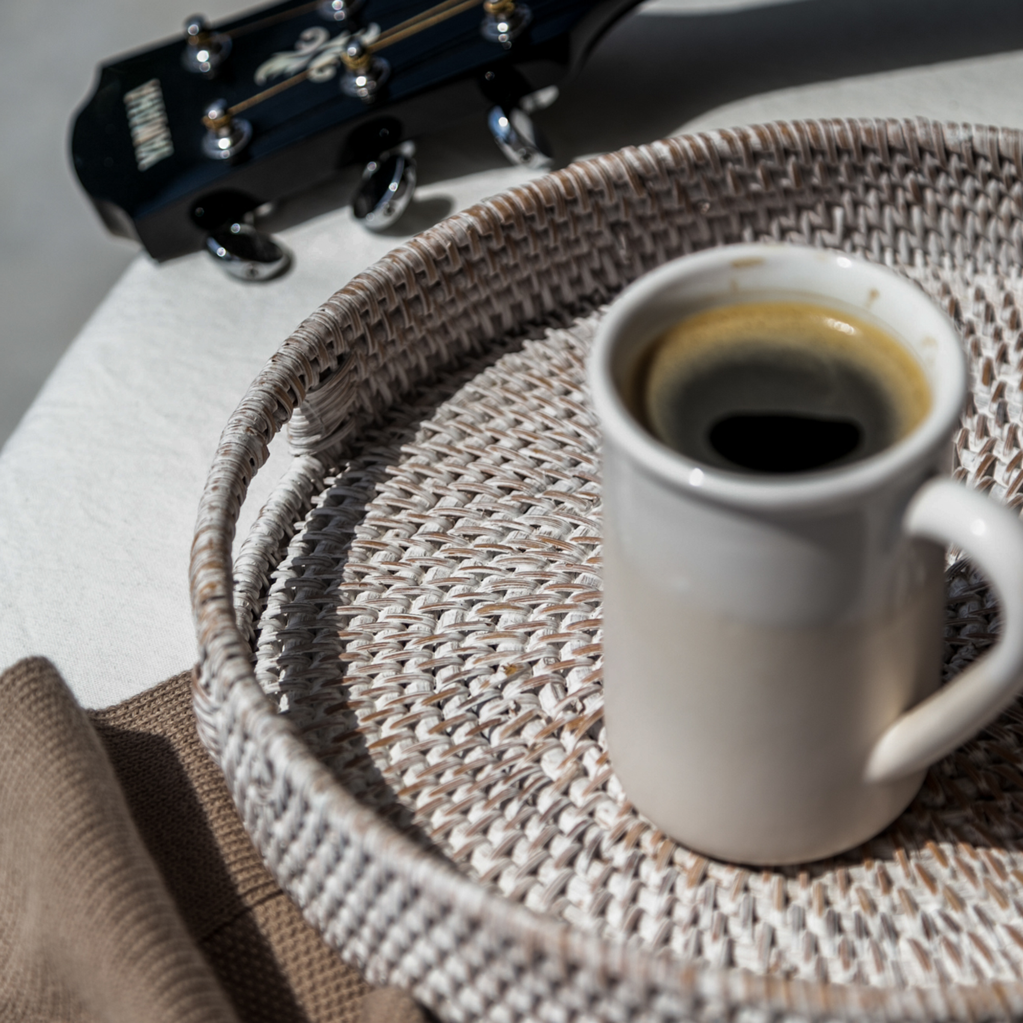 Round Rattan Tray | 2 sizes