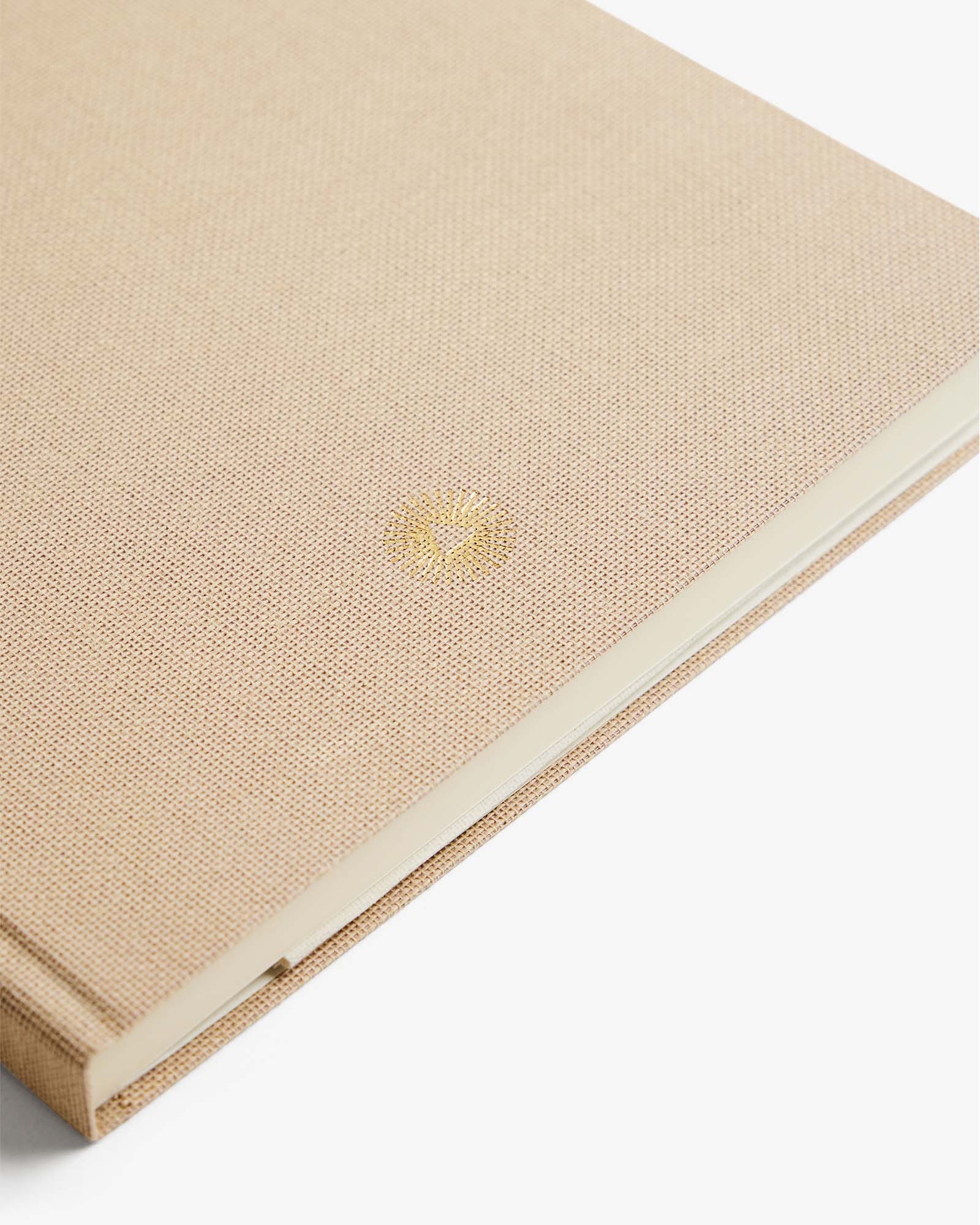 Hardcover Notebook - Beige
