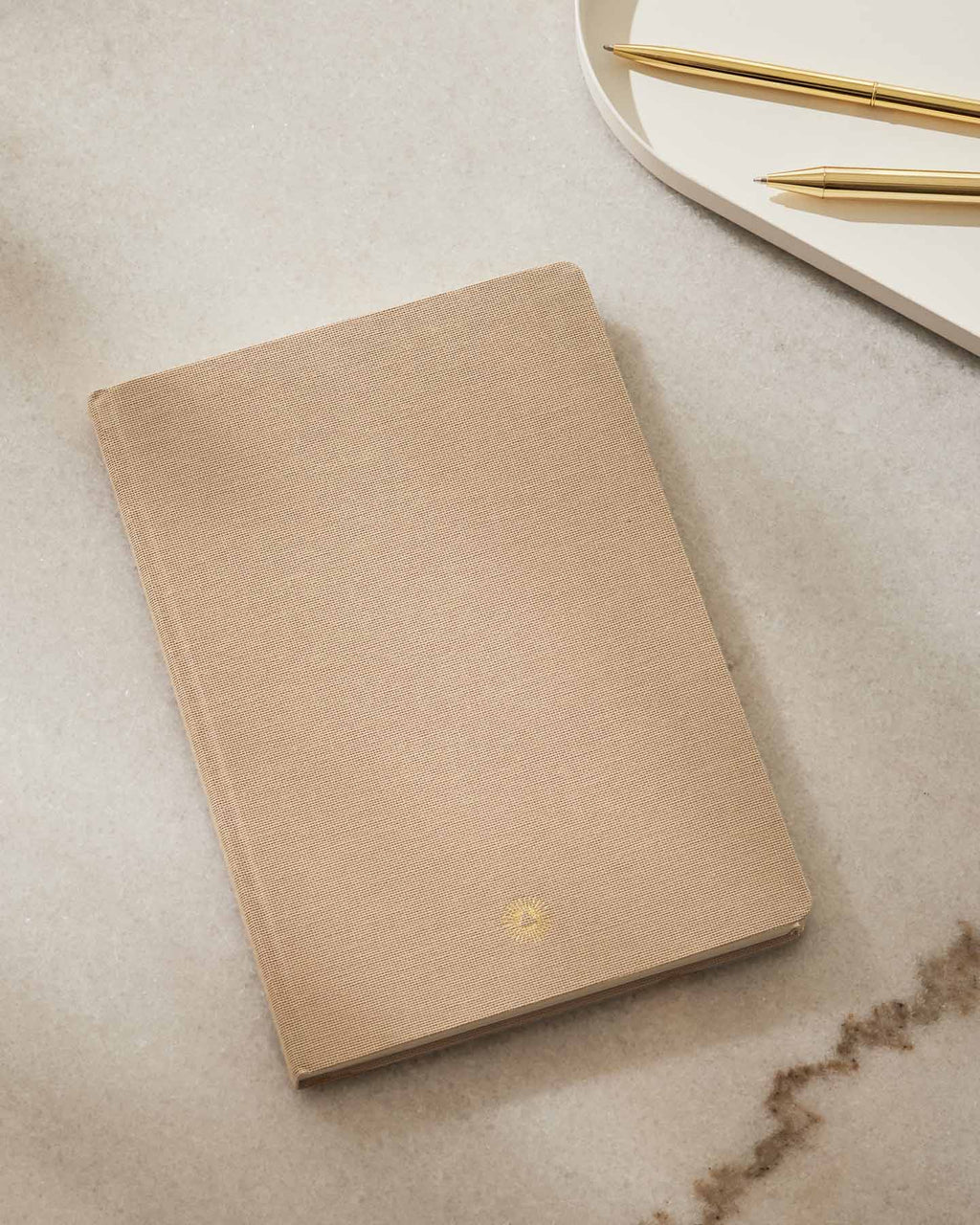 Hardcover Notebook - Beige