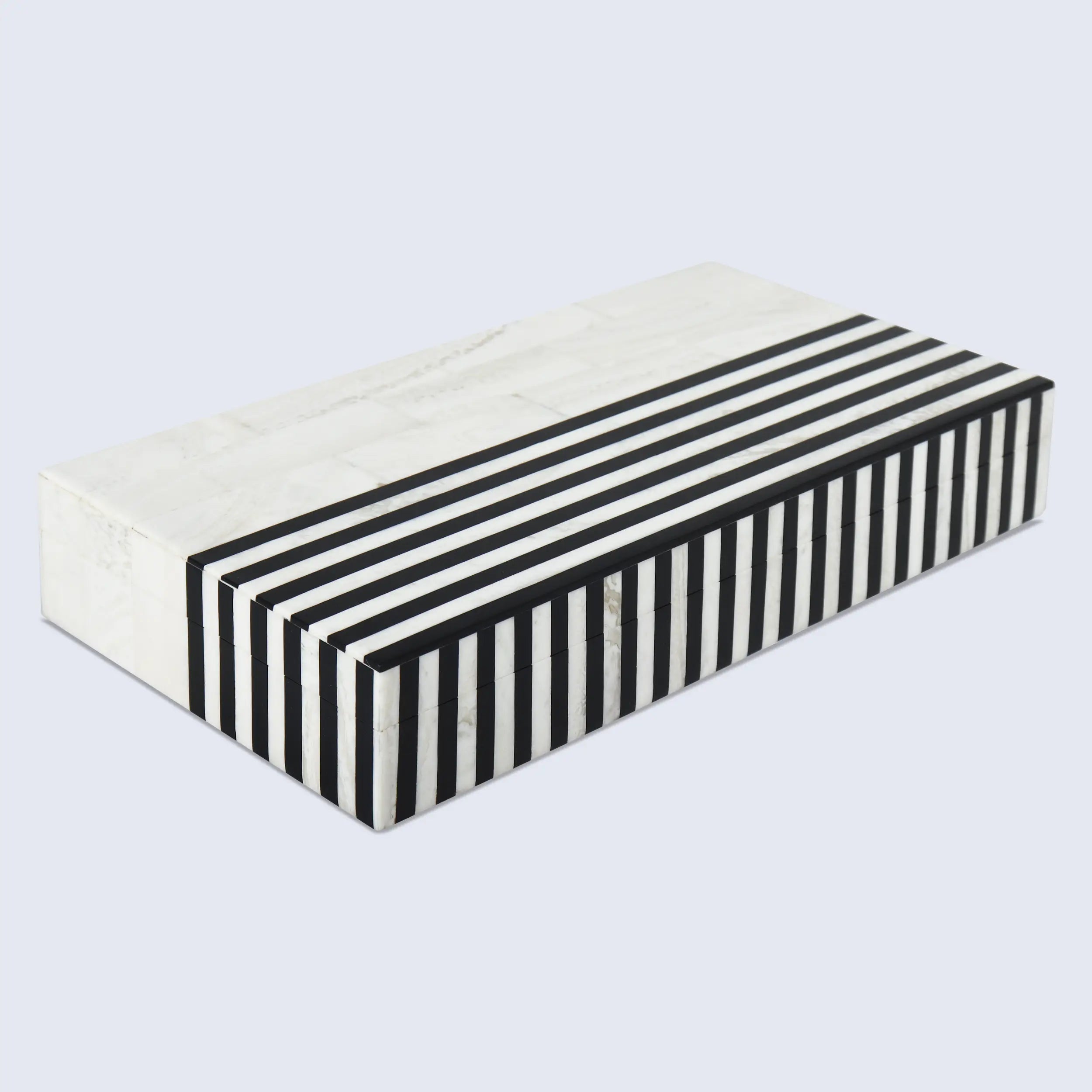 Mono Resin Inlay Decorative Storage Box | 7 Sizes