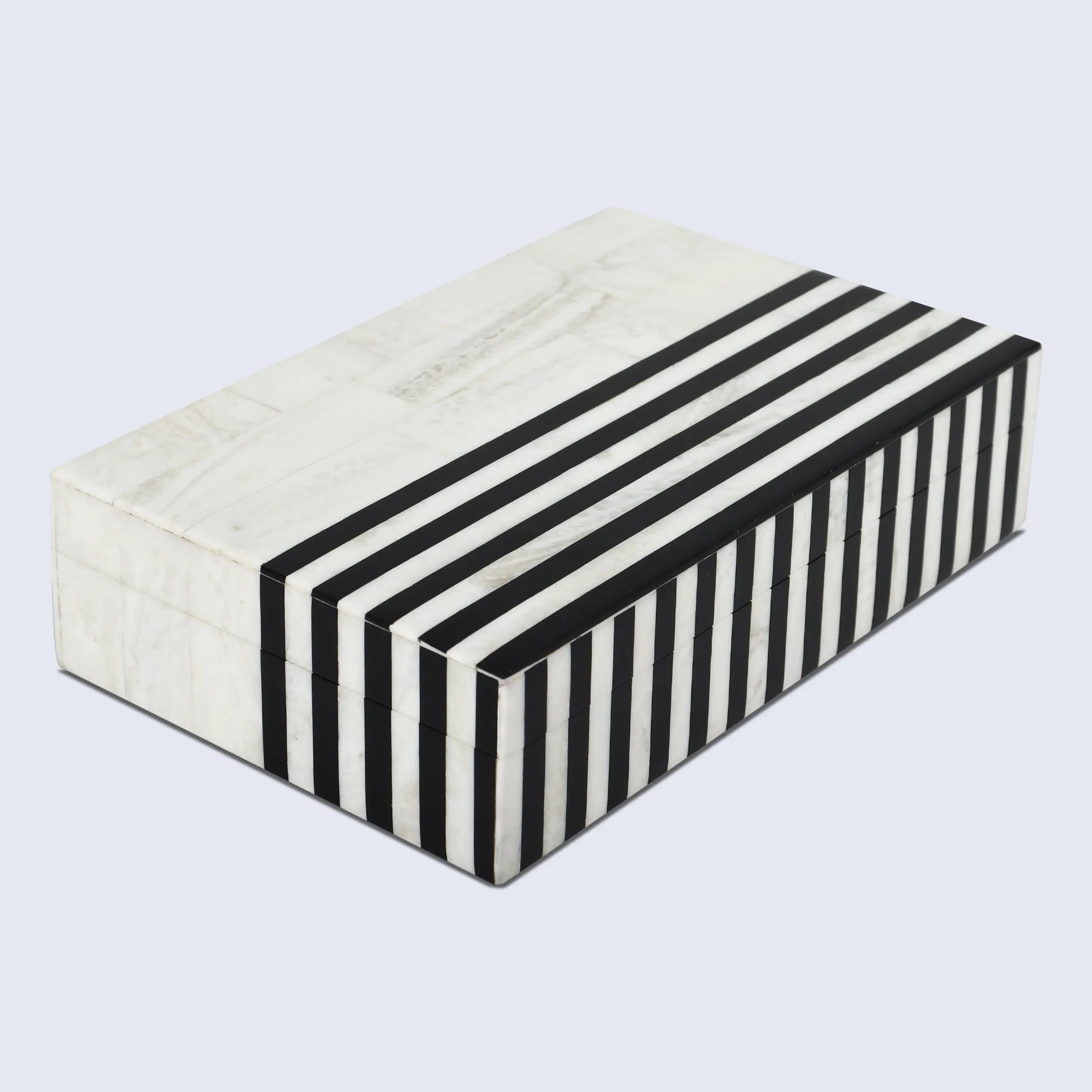 Mono Resin Inlay Decorative Storage Box | 7 Sizes