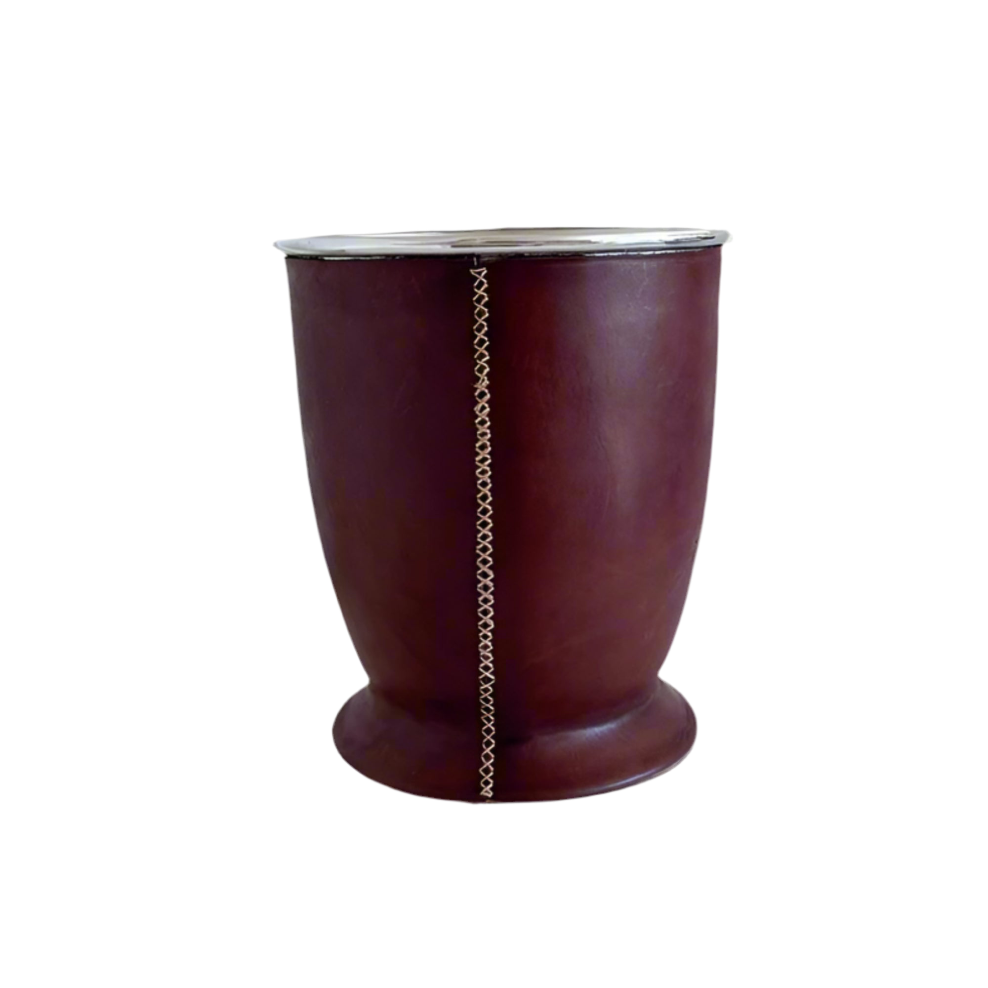 Hand-stitched Leather Champagne Bucket