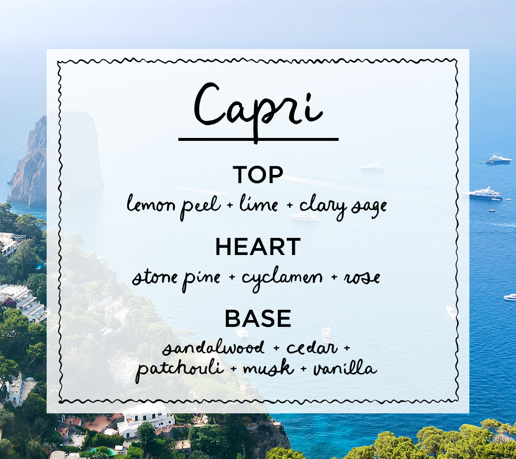 CAPRI candle | lemon peel & sage