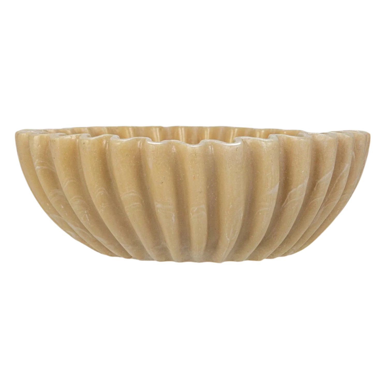 Resin Pleated Bowl