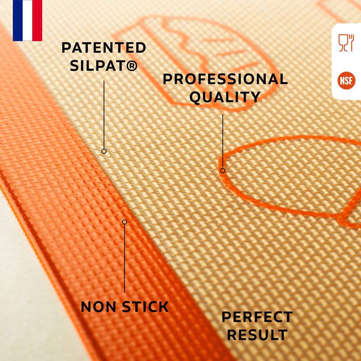 Silpat Thanksgiving Half Size Baking Mat | Limited Edition