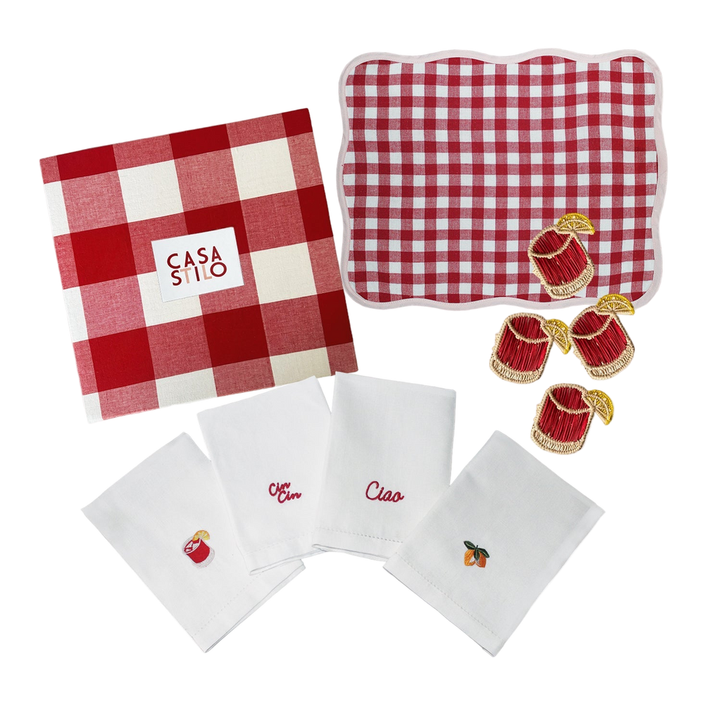 Il Giardino Box Set - Medium Rosso