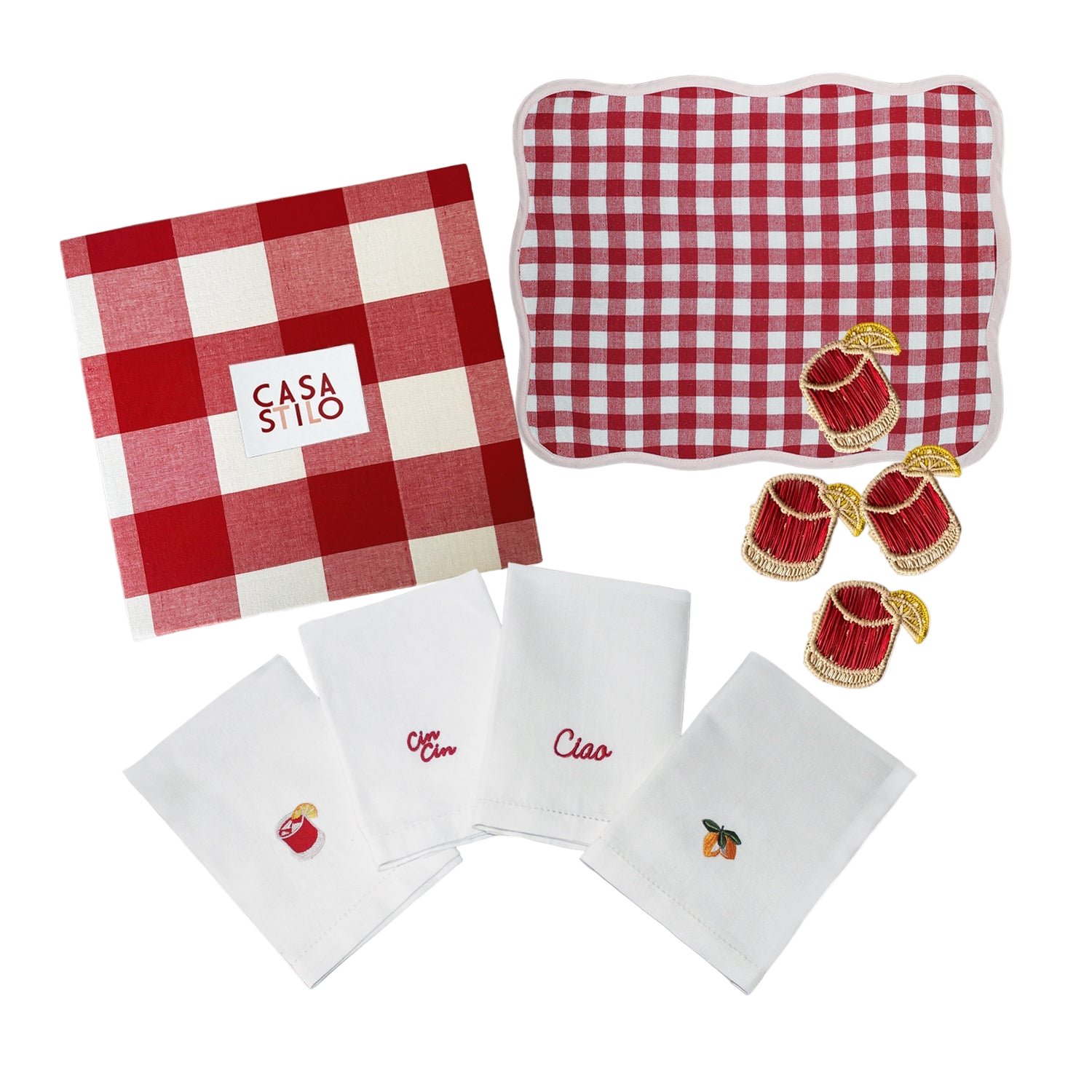 Il Giardino Box Set - Medium Rosso
