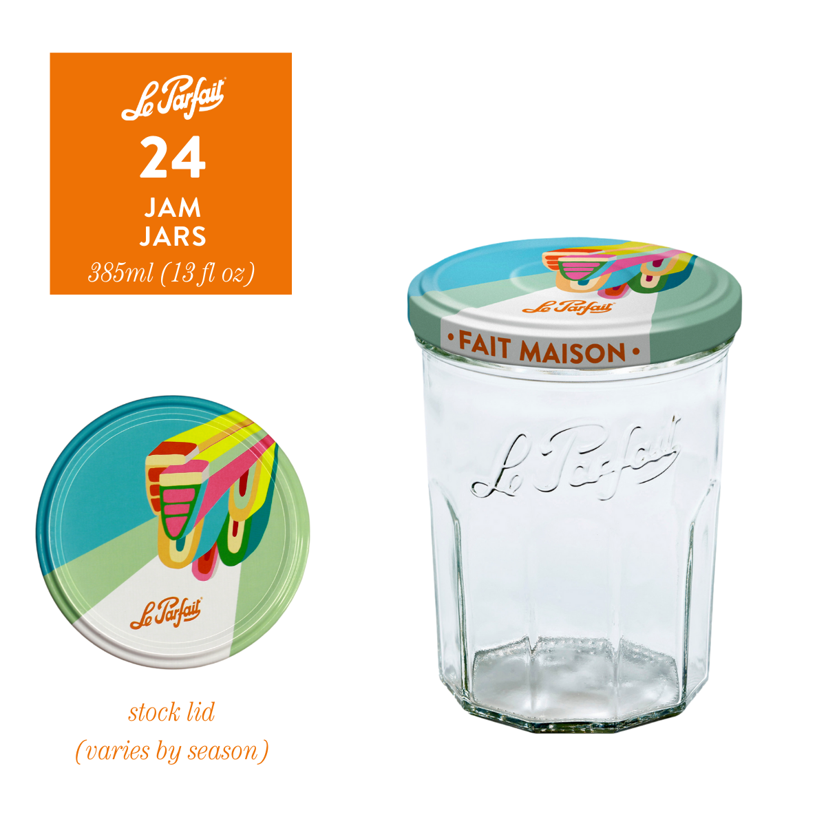 Le Parfait Jam Jars | Various sizes & sets