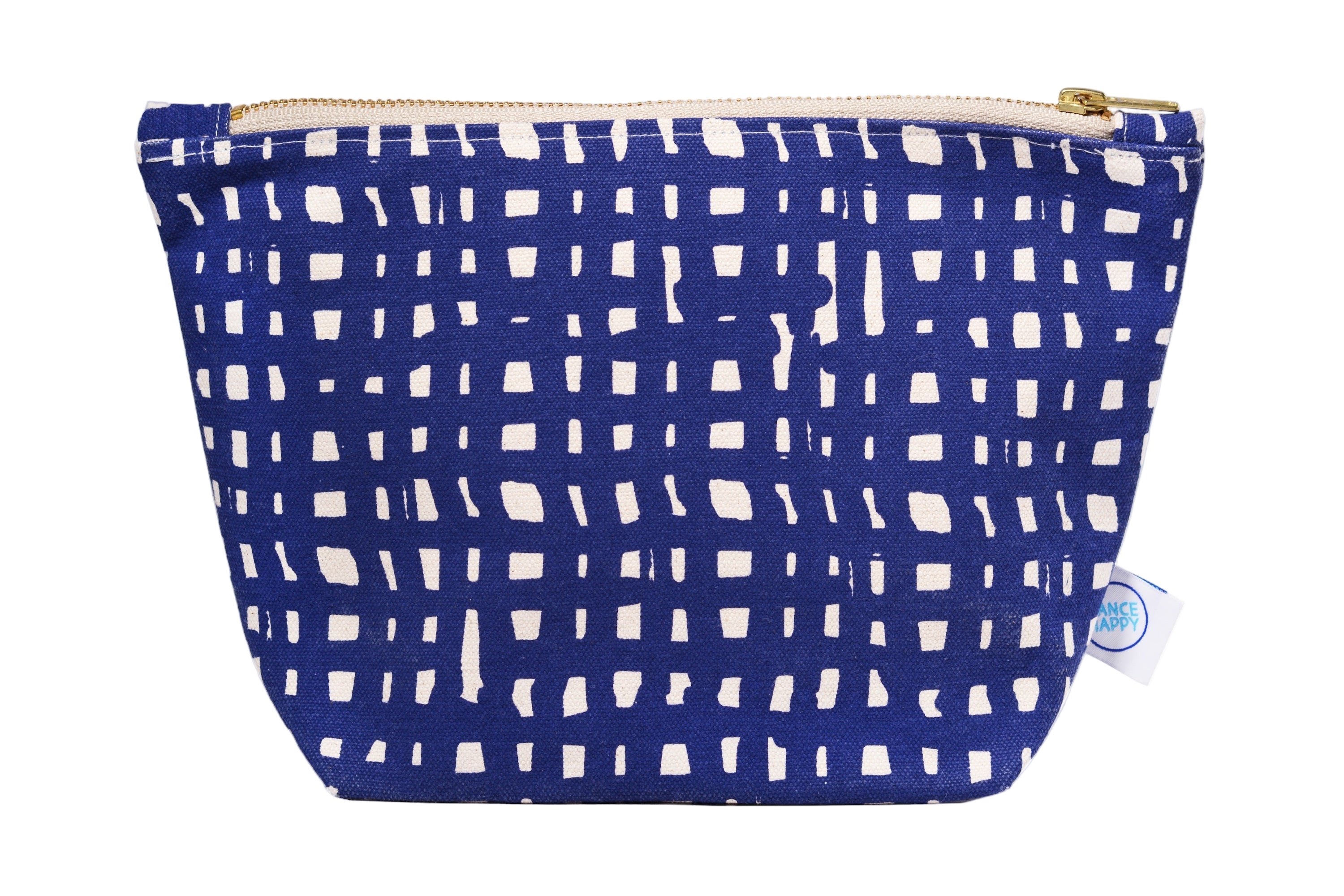Ivy Cosmetic Bag - Blue