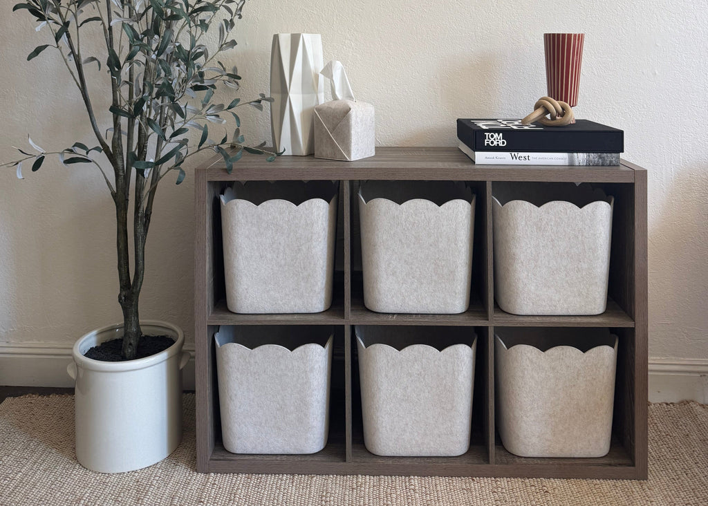 The Scalloped Bin - Original | Set of 3