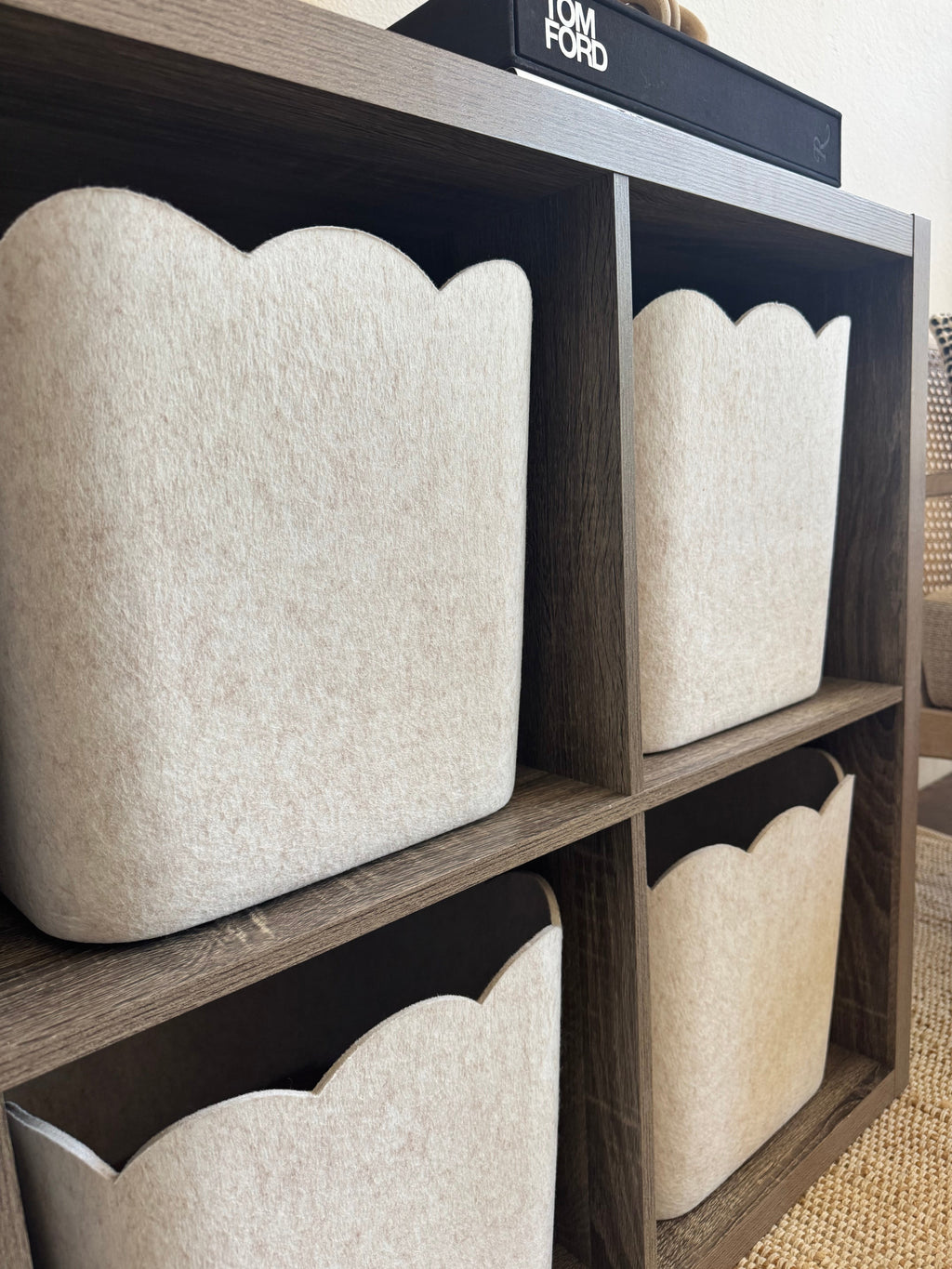 The Scalloped Bin - Original | Set of 3