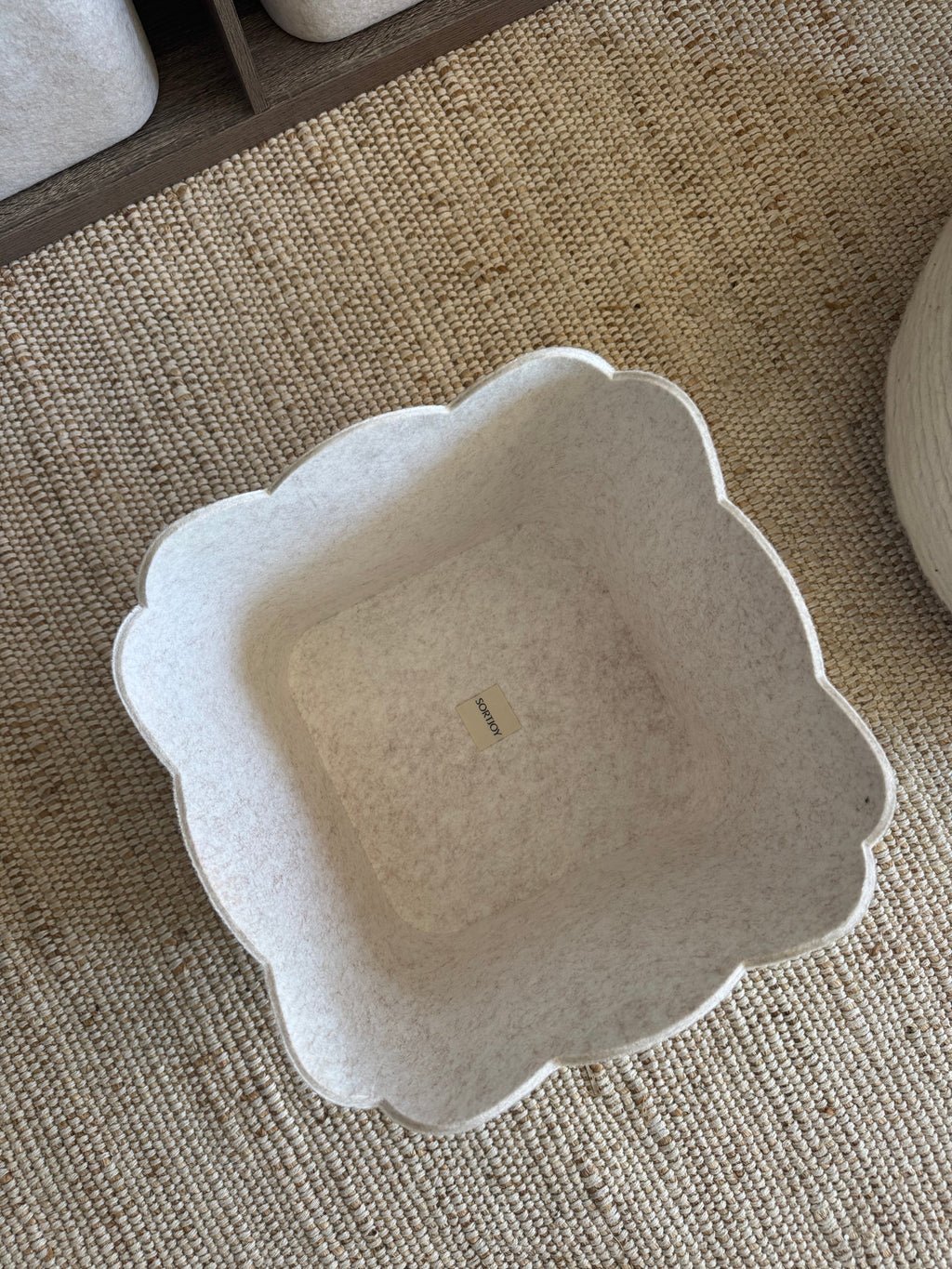 The Scalloped Bin - Original | Set of 3