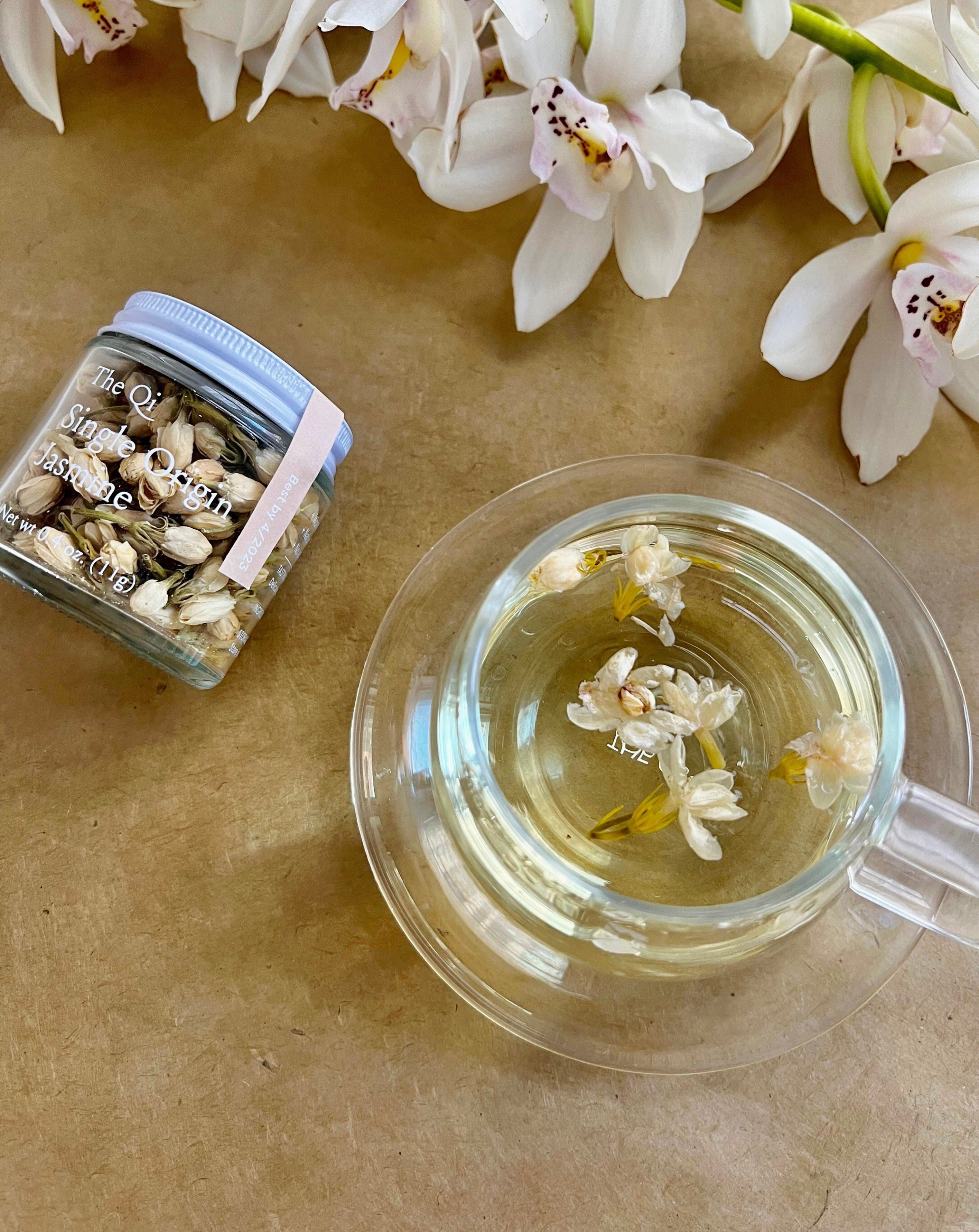 The Qi | Trio Petite Flower Teas Set
