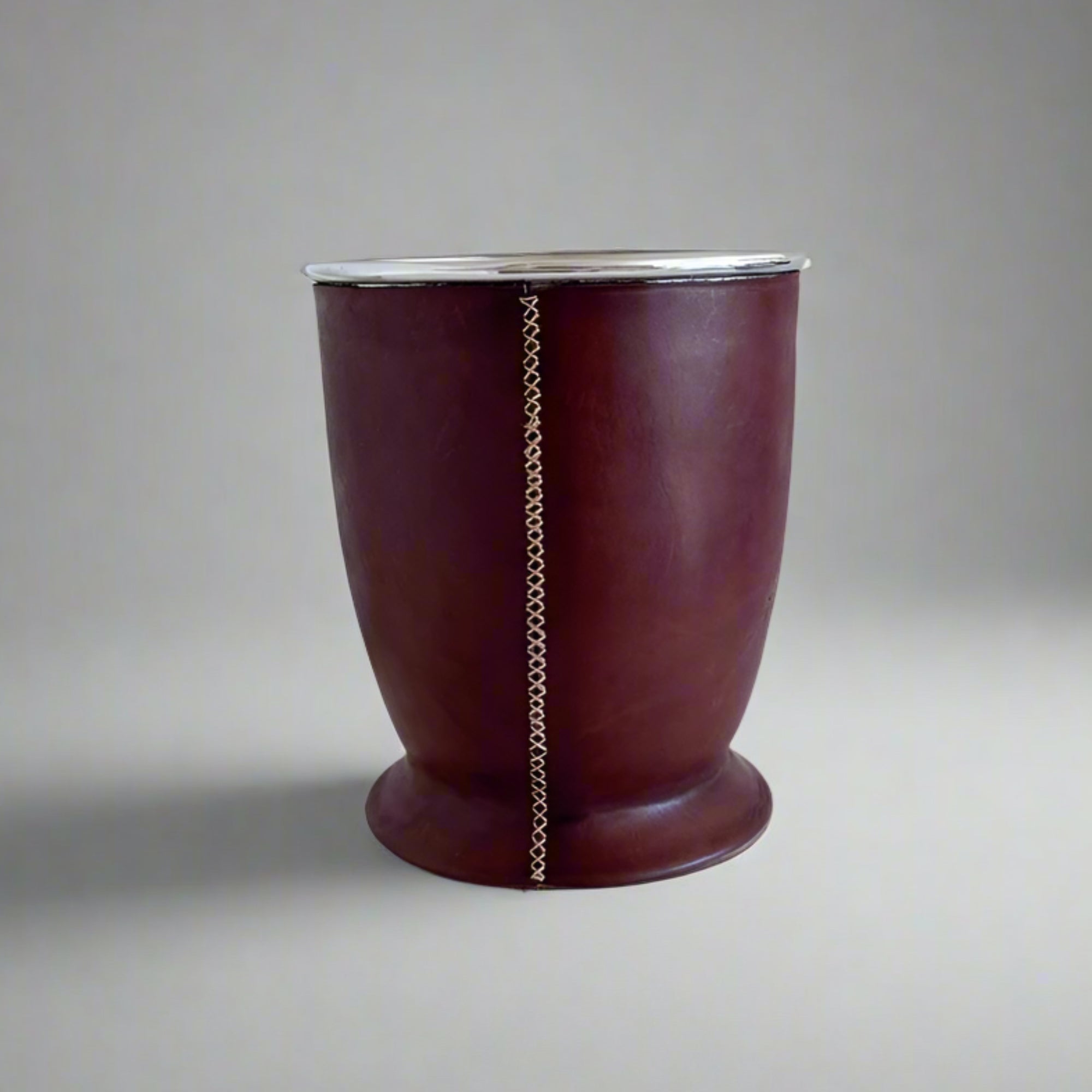 Hand-stitched Leather Champagne Bucket