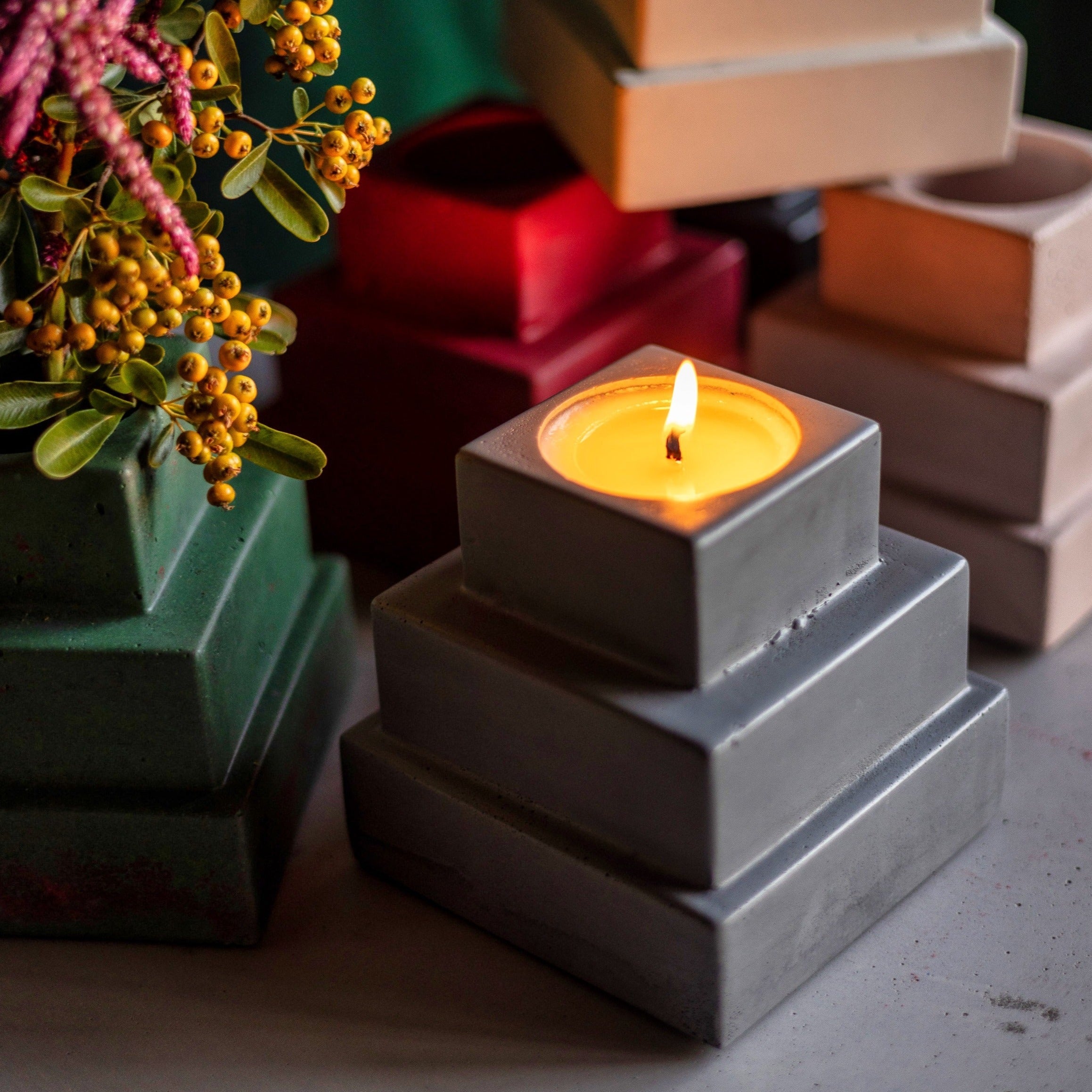 The Ziggurat DIY Candle Kit