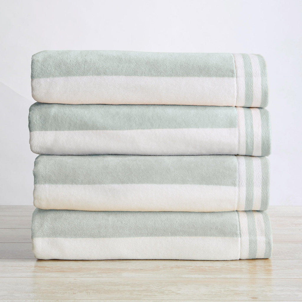 Striped Cabana Beach Towel | Set of 4