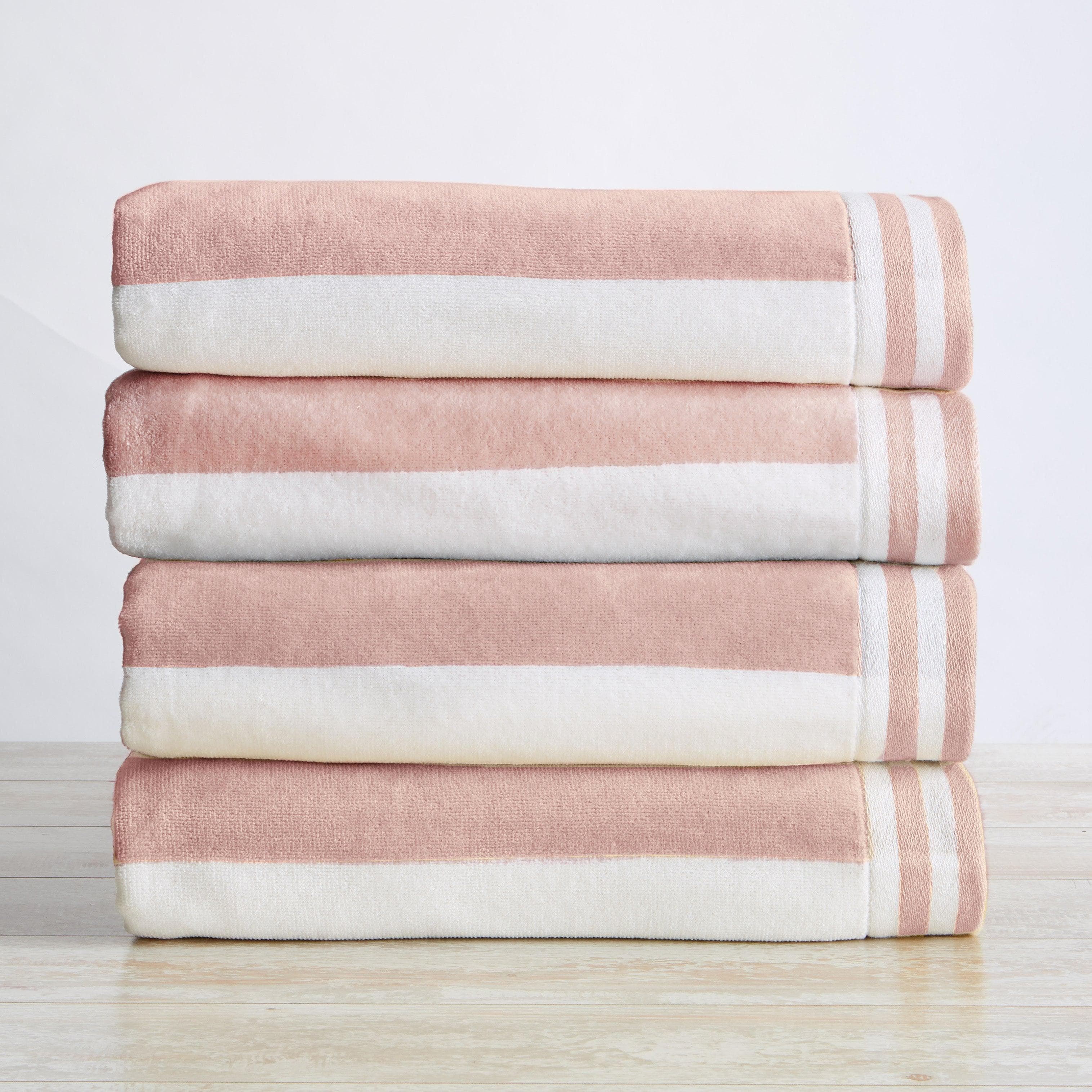 Striped Cabana Beach Towel | Set of 4