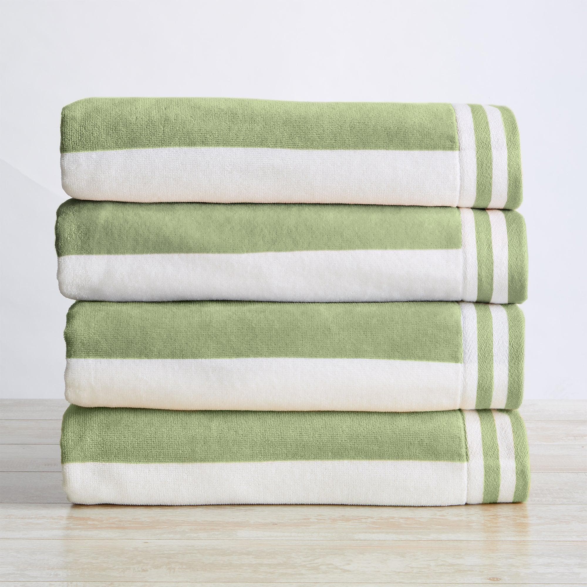 Striped Cabana Beach Towel | Set of 4
