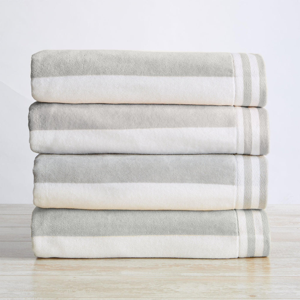 Striped Cabana Beach Towel | Set of 4