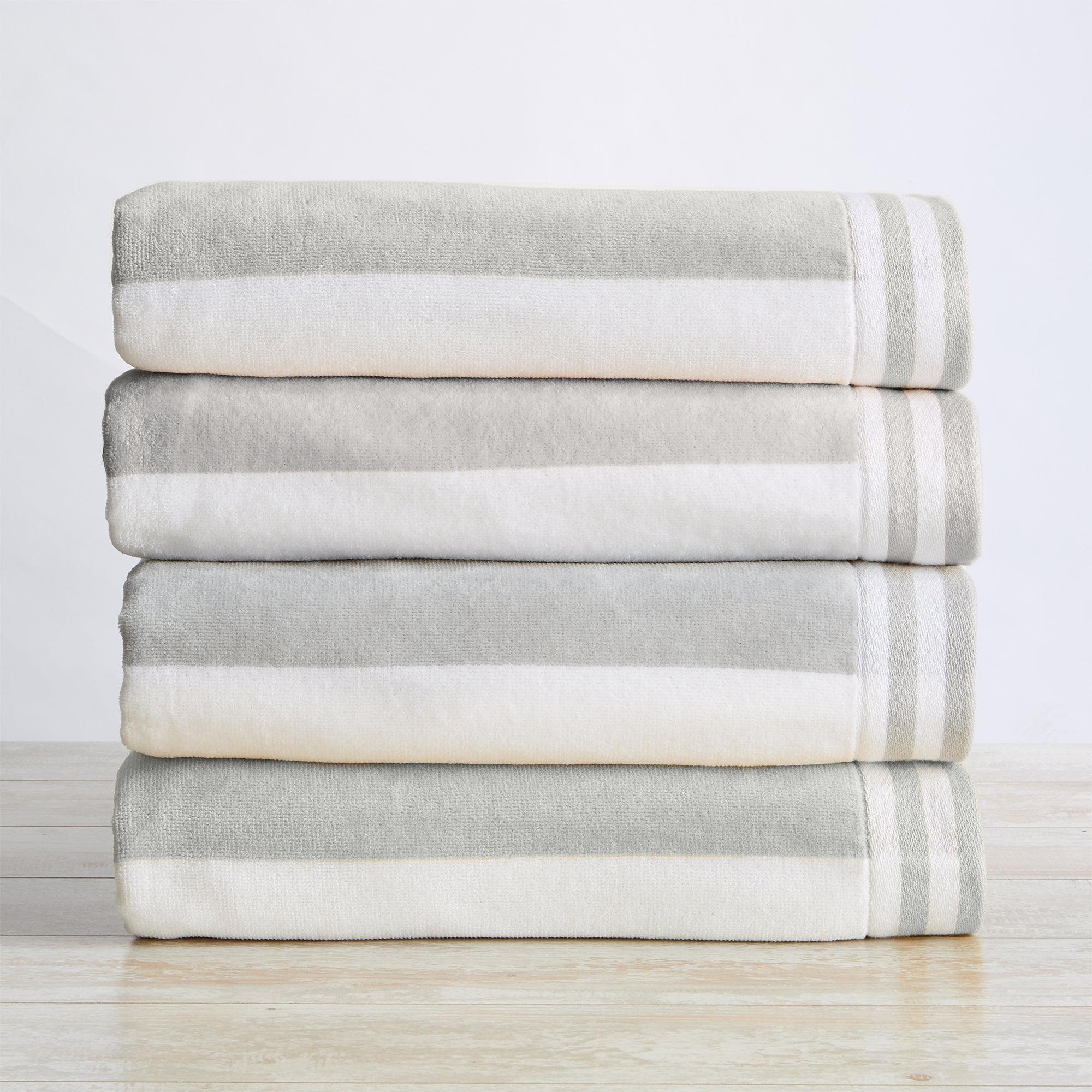 Striped Cabana Beach Towel | Set of 4