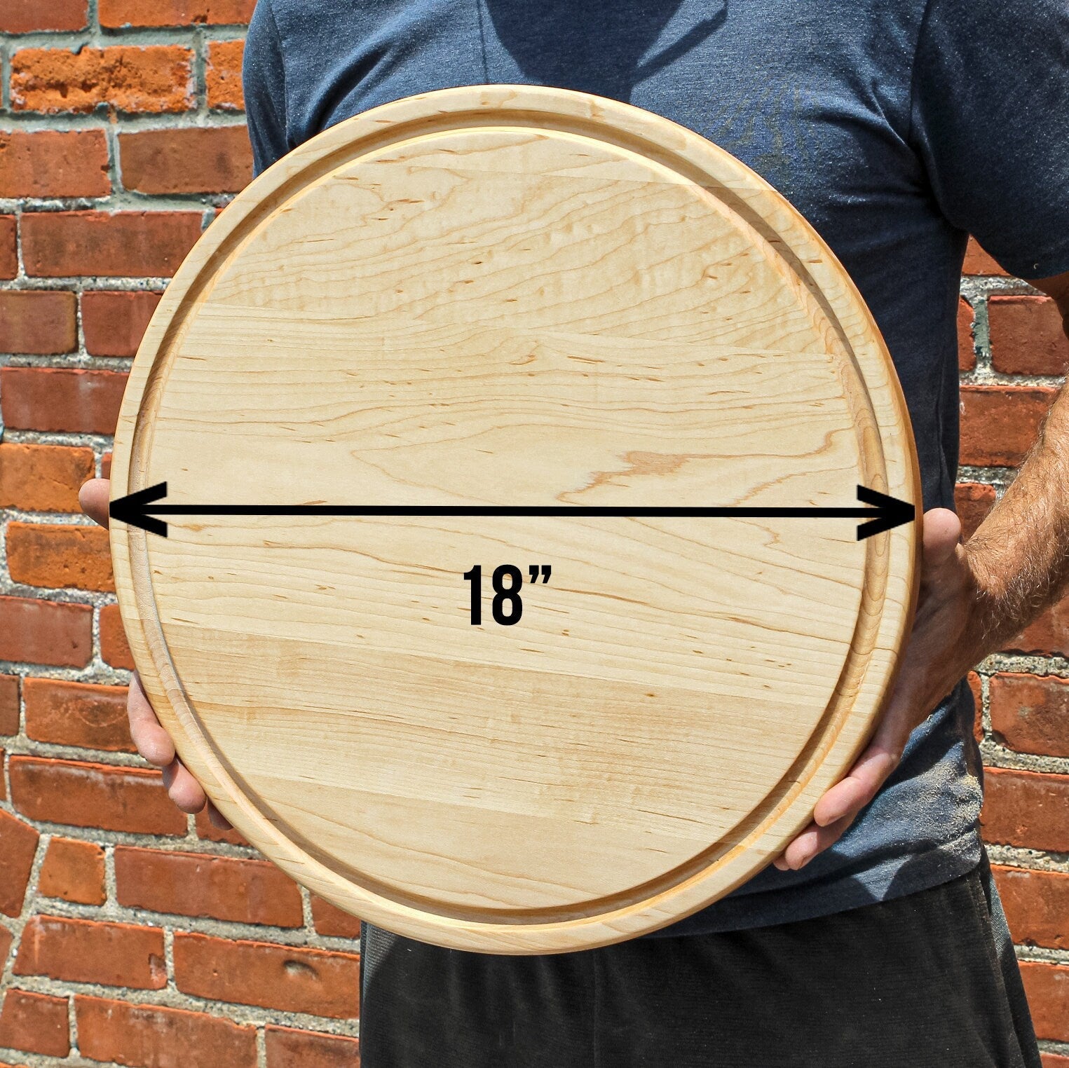 Large Round Cheese Board | 18 Inch