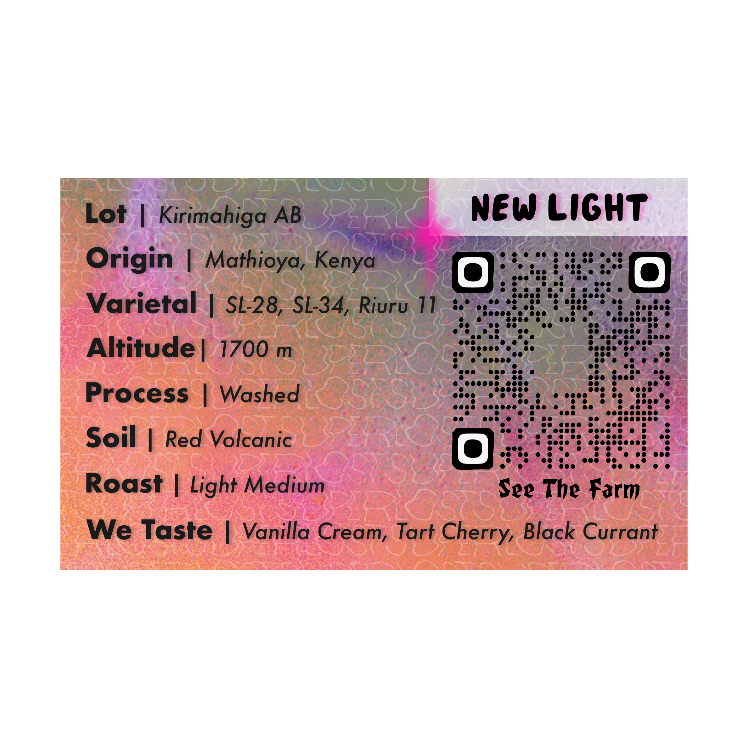 SUPERLOST COFFEE | New Light
